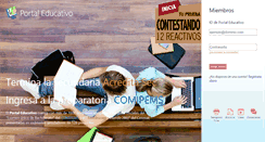 Desktop Screenshot of portaleducativo.mx