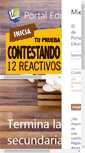 Mobile Screenshot of portaleducativo.mx